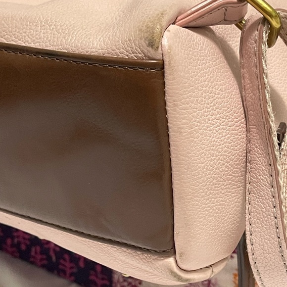 COPY - Fossil Felicity leather backpack pale pink with studs - Picture 9 of 16